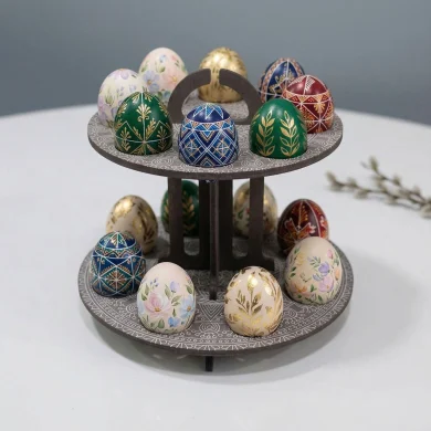 Декоративная подставка для 16 яиц