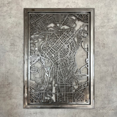 Декор "КАРТА ЕРЕВАНА" 46x65см