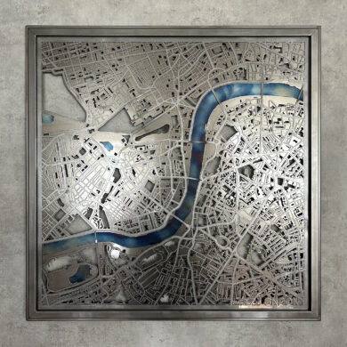 Map Of London 74x73.5cm