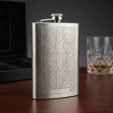 Карманная фляжка для виски и коньяка
